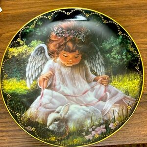 Heavens little sweethearts collectable plate!”An Angels Kindness”